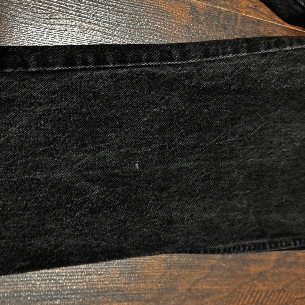 Wrangler Jeans Vintage 1989 Women's Black High-Waisted Button Fly Jeans 26/34 - Picture 5 of 12